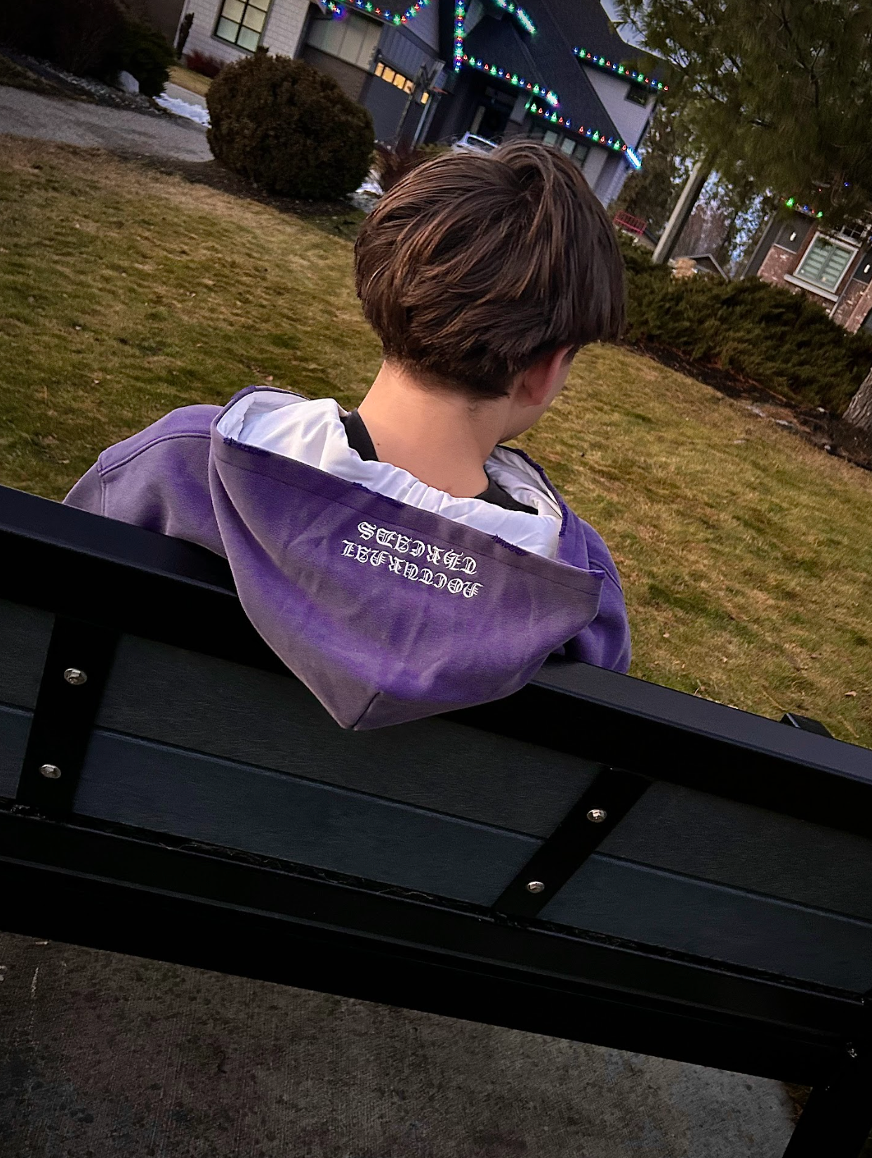 Blue - "NCTRL" Cropped Zip-Up