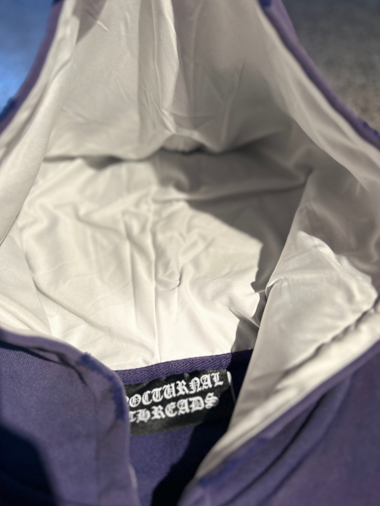 Blue - "NCTRL" Cropped Zip-Up